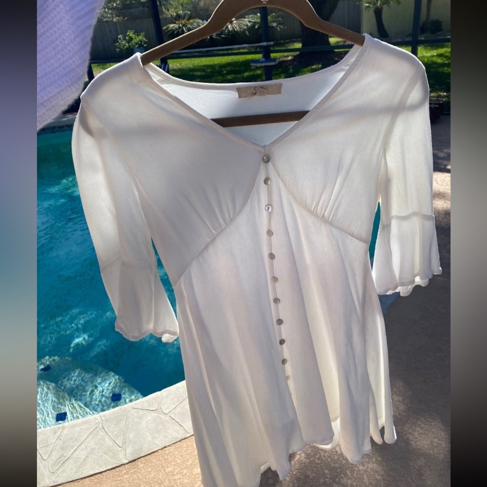 White dress